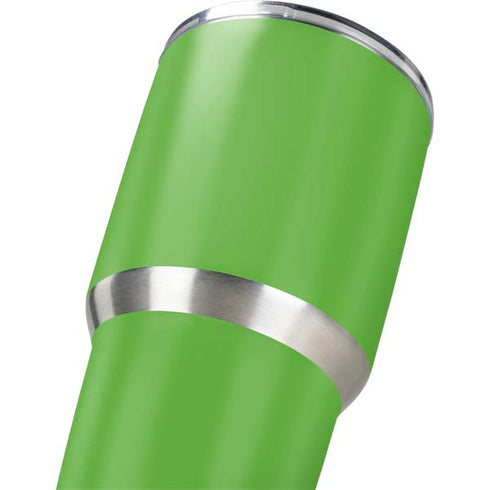 Green Solid Yeti 30oz Rambler Tumbler Skin