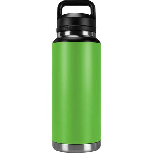 Green Solid YETI Rambler 36oz Bottle Skin