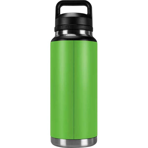 Green Solid YETI Rambler 36oz Bottle Skin