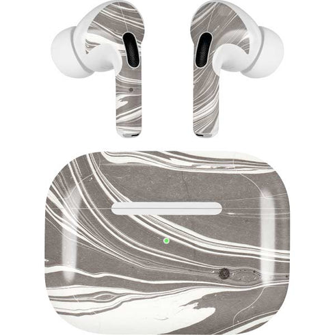 Grey Marble AirPods Pro 2nd Gen Skin
