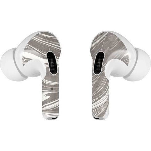 Grey Marble AirPods Pro 2nd Gen Skin
