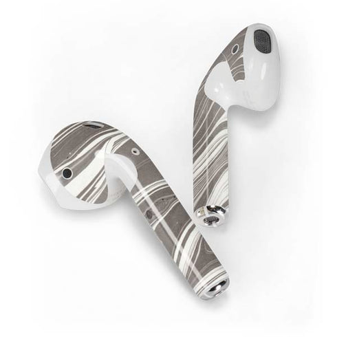 Grey Marble Apple AirPods 2 Skin