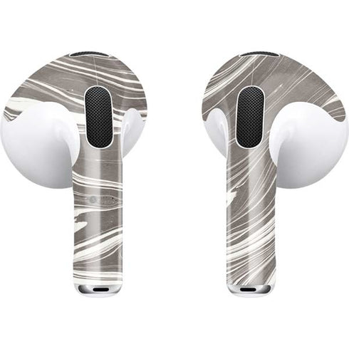 Grey Marble Apple AirPods (3rd Gen 2021) Skin