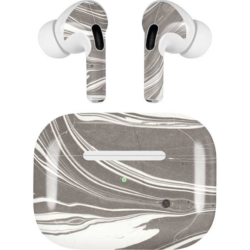 Grey Marble Apple AirPods Pro Skin