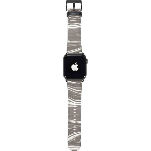 Grey Marble Apple Watch Band 42-44mm