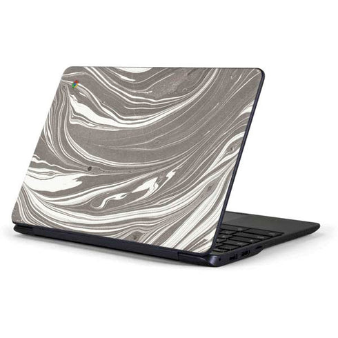 Grey Marble Samsung Chromebook Skin