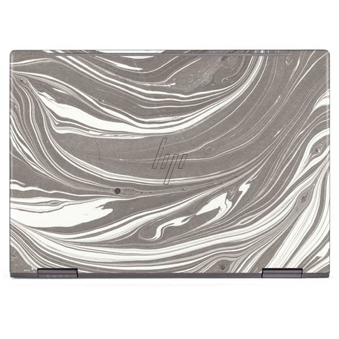 Grey Marble HP Envy Skin