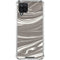 Grey Marble Galaxy A12 Clear Case