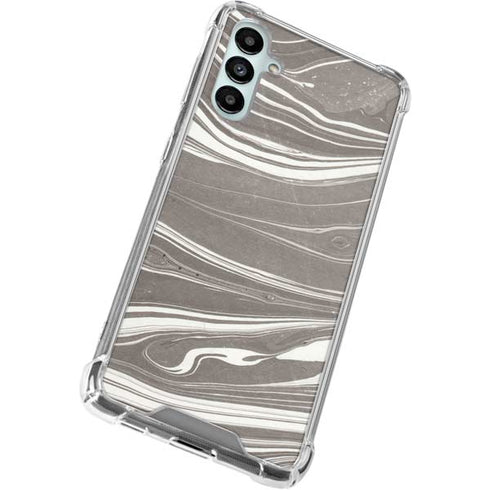 Grey Marble Galaxy A14 5G Clear Case