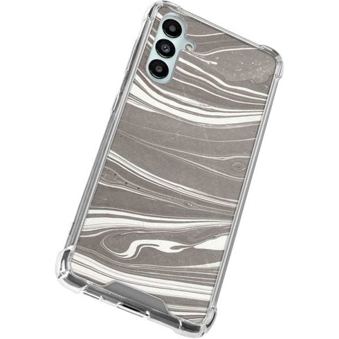 Grey Marble Galaxy A15 5G Clear Case