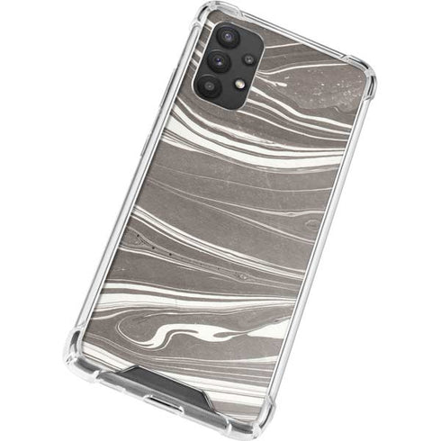 Grey Marble Galaxy A32 5G Clear Case