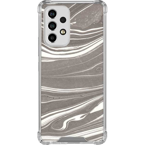 Grey Marble Galaxy A33 5G Clear Case