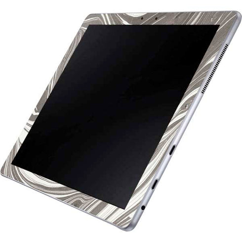 Grey Marble Galaxy Book 12in Skin