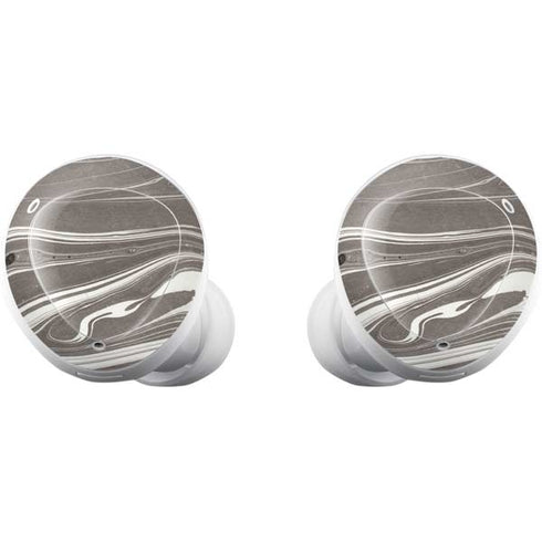 Grey Marble Galaxy Buds Plus Skin