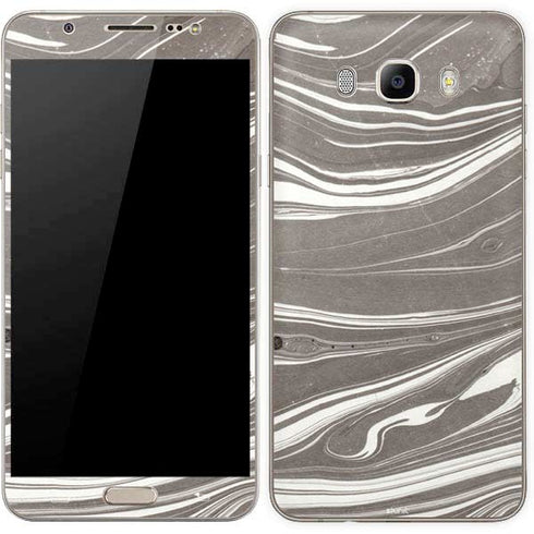 Grey Marble Galaxy J7 Skin