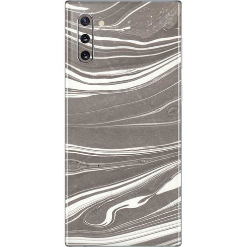 Grey Marble Galaxy Note 10 Skin