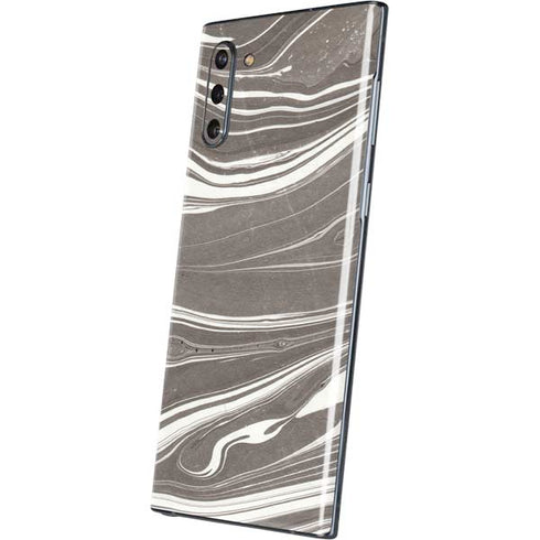 Grey Marble Galaxy Note 10 Skin