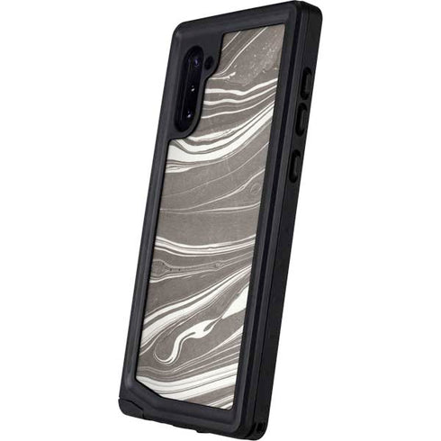 Grey Marble Galaxy Note 10 Waterproof Case