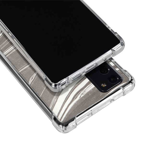 Grey Marble Galaxy Note20 5G Clear Case