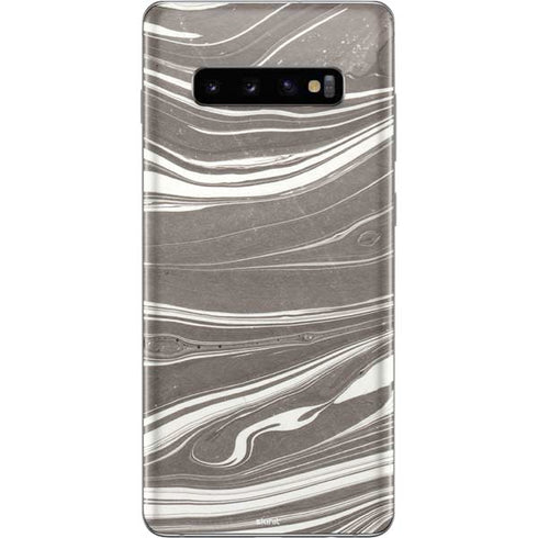 Grey Marble Galaxy S10 Plus Skin