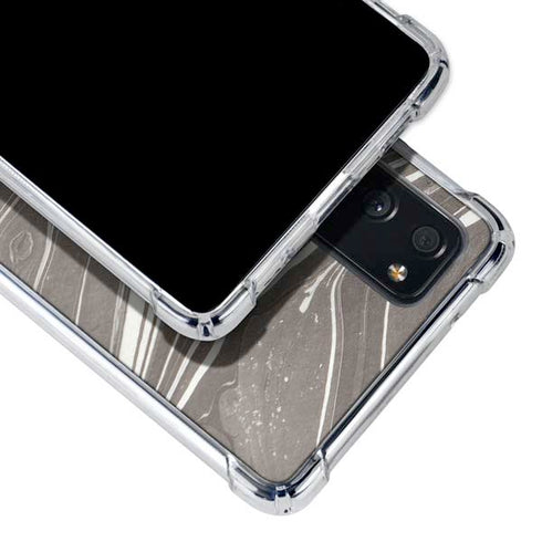 Grey Marble Galaxy S20 FE Clear Case