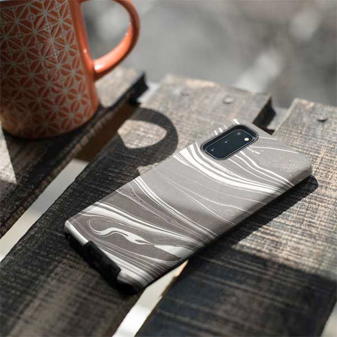 Grey Marble Galaxy S20 Pro Case