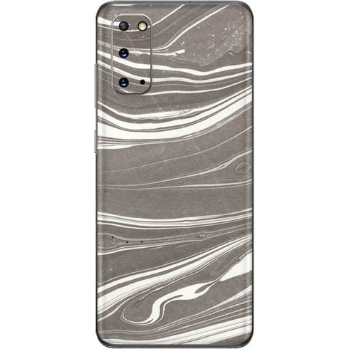 Grey Marble Galaxy S20 Skin
