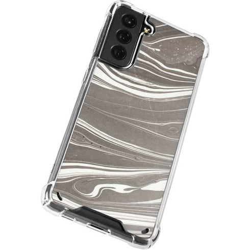 Grey Marble Galaxy S21 5G Clear Case