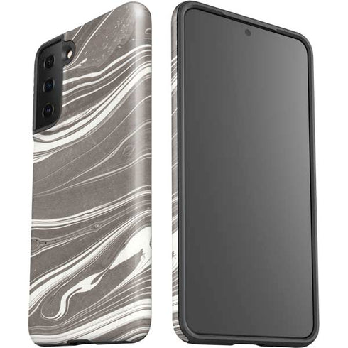 Grey Marble Galaxy S21 FE Pro Case