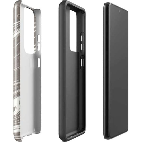 Grey Marble Galaxy S21 Ultra 5G Pro Case