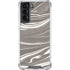 Grey Marble Galaxy S22 Clear Case
