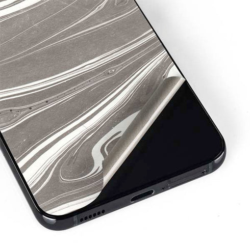 Grey Marble Galaxy S22 Skin