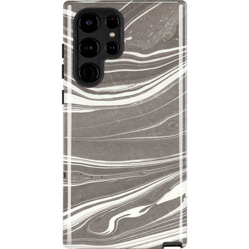 Grey Marble Galaxy S22 Ultra Pro Case