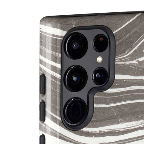 Grey Marble Galaxy S22 Ultra Pro Case