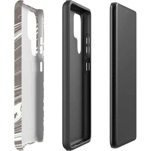 Grey Marble Galaxy S22 Ultra Pro Case