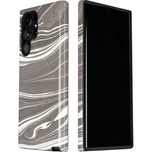 Grey Marble Galaxy S22 Ultra Pro Case