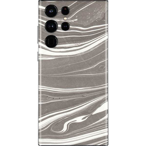Grey Marble Galaxy S22 Ultra Skin