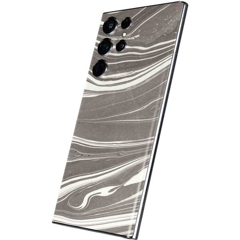 Grey Marble Galaxy S22 Ultra Skin