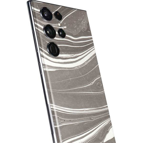 Grey Marble Galaxy S22 Ultra Skin