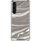 Grey Marble Galaxy S23 Plus Clear Case