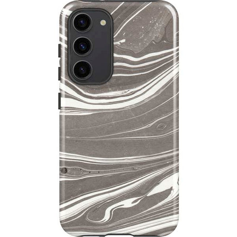 Grey Marble Galaxy S23 Plus Pro Case