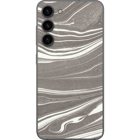 Grey Marble Galaxy S23 Plus Skin