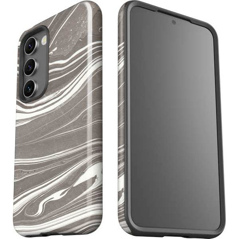 Grey Marble Galaxy S23 Pro Case