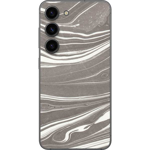 Grey Marble Galaxy S23 Skin