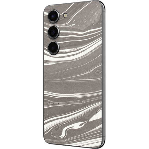 Grey Marble Galaxy S23 Skin