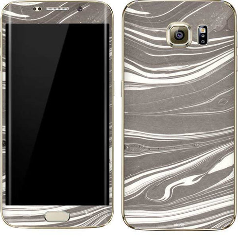 Grey Marble Galaxy S7 Edge Skin