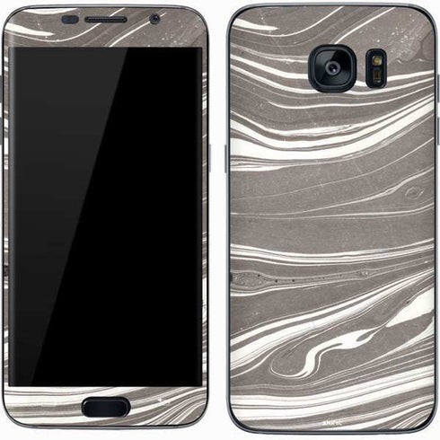 Grey Marble Galaxy S7 Skin