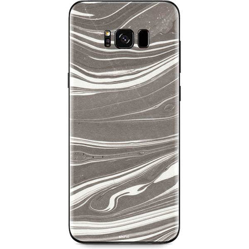 Grey Marble Galaxy S8 Skin
