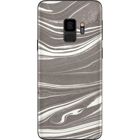 Grey Marble Galaxy S9 Skin
