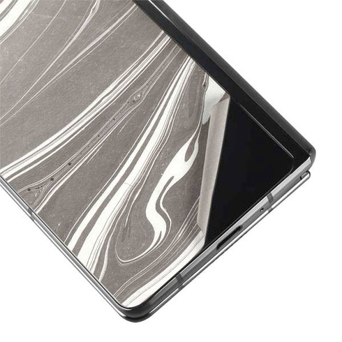 Grey Marble Galaxy Z Fold2 5G Skin